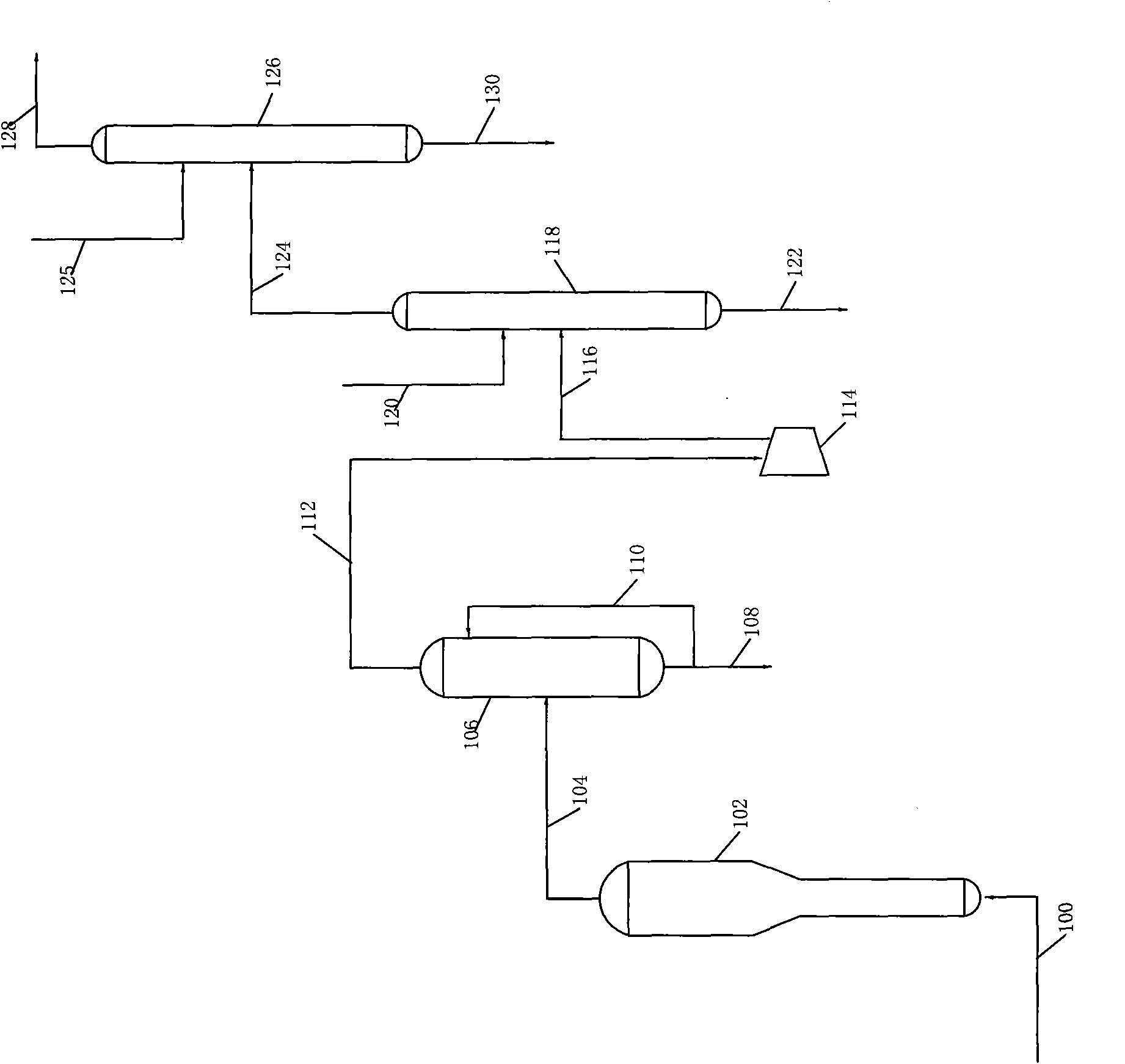 Method for removing oxy-compounds from olefin material flow