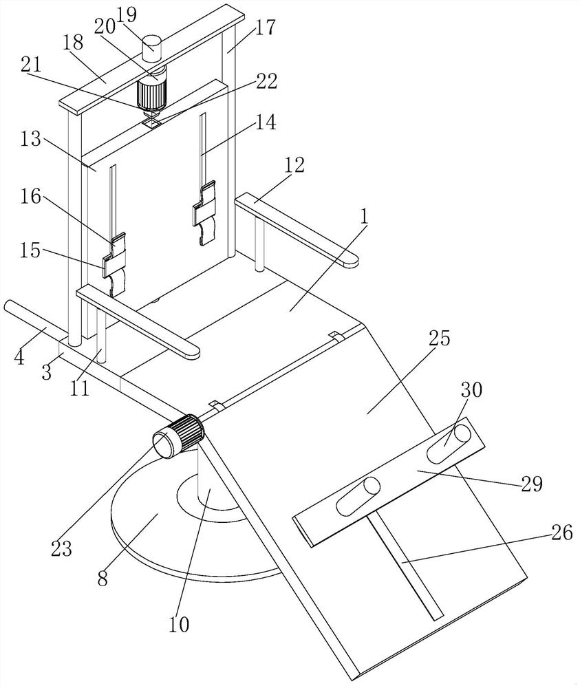 Waist training device for orthopedic rehabilitation and using method thereof