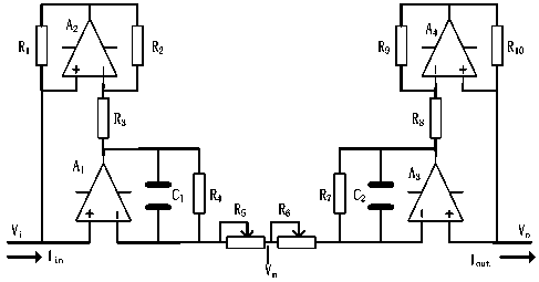 Capacitive coupling type non-contact electric conductance measurement device and method based on virtual inductor