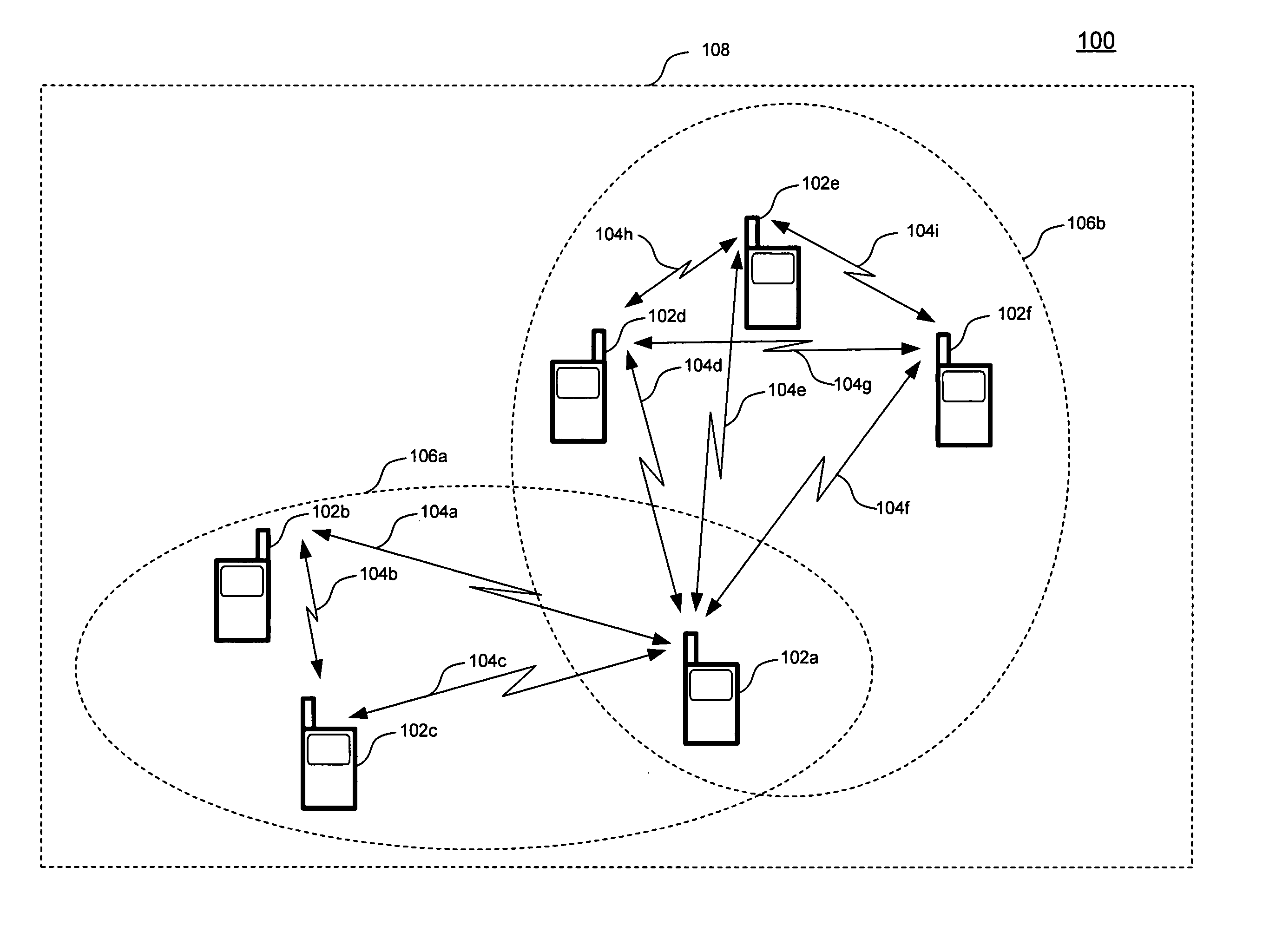 Adaptive beacon period in a distributed network