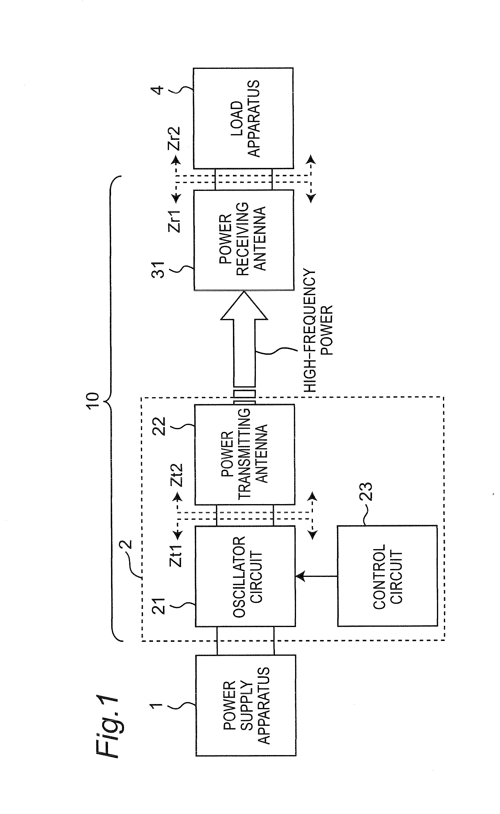 Wireless power transmission system capable of continuing power transmission while suppressing heatup of foreign objects