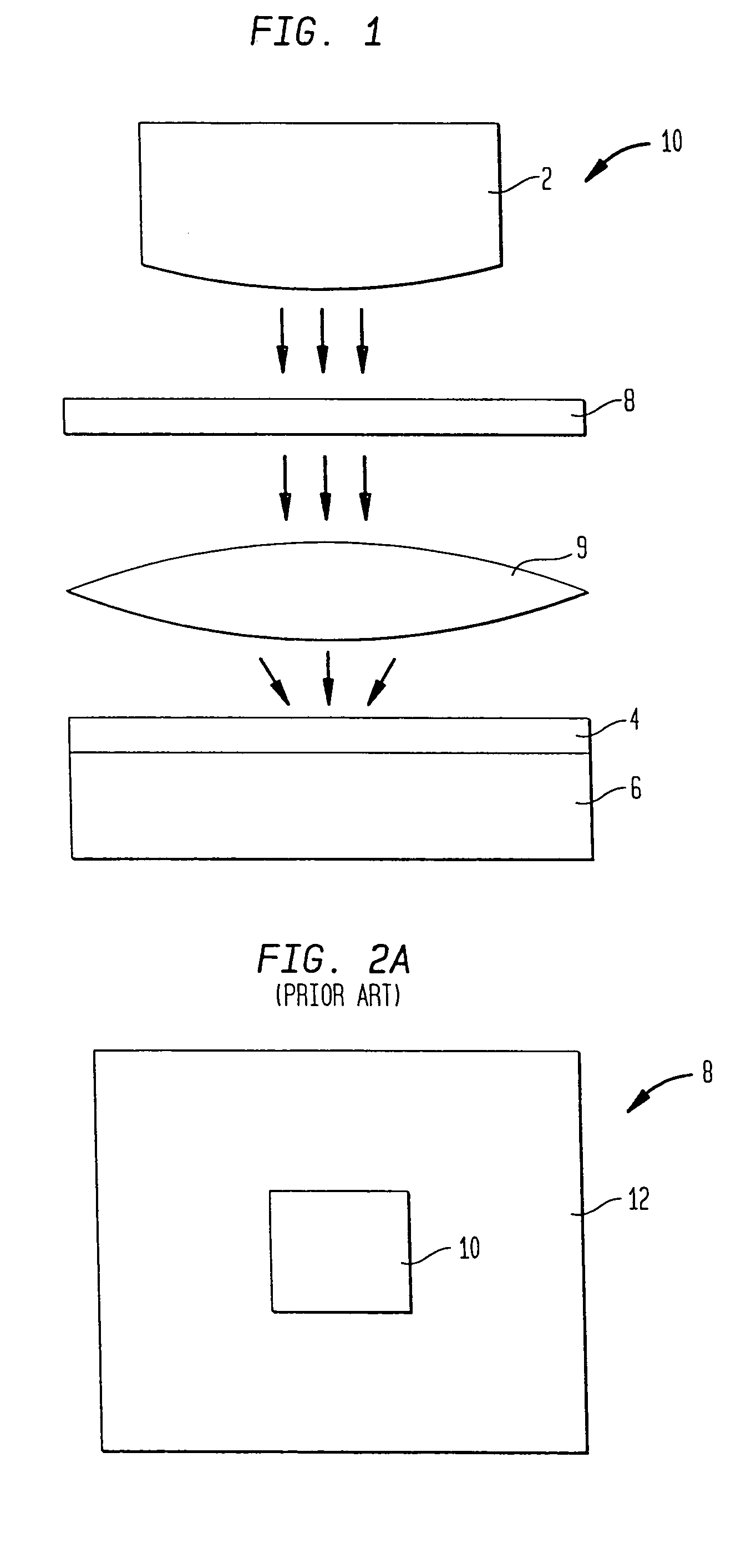 Method and apparatus for producing rectangular contact holes utilizing side lobe formation