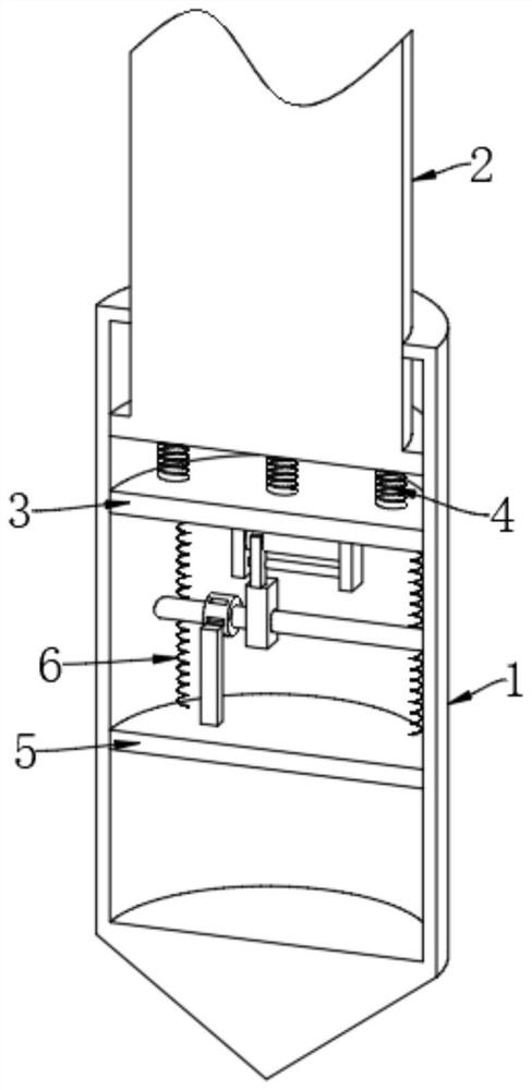 A civil engineering building composite pile