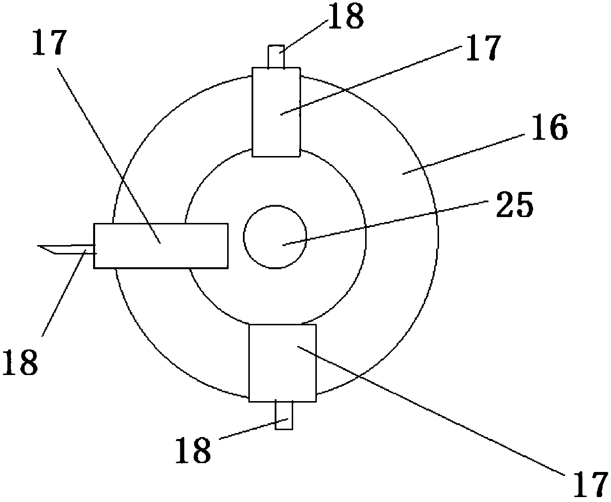 Three-coordinate adjustable-angle carving machine