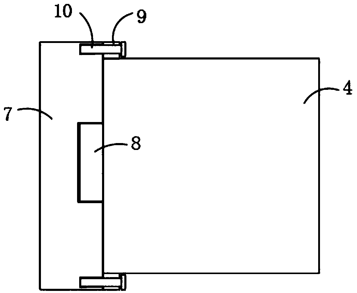 Power distribution box with electric energy control device