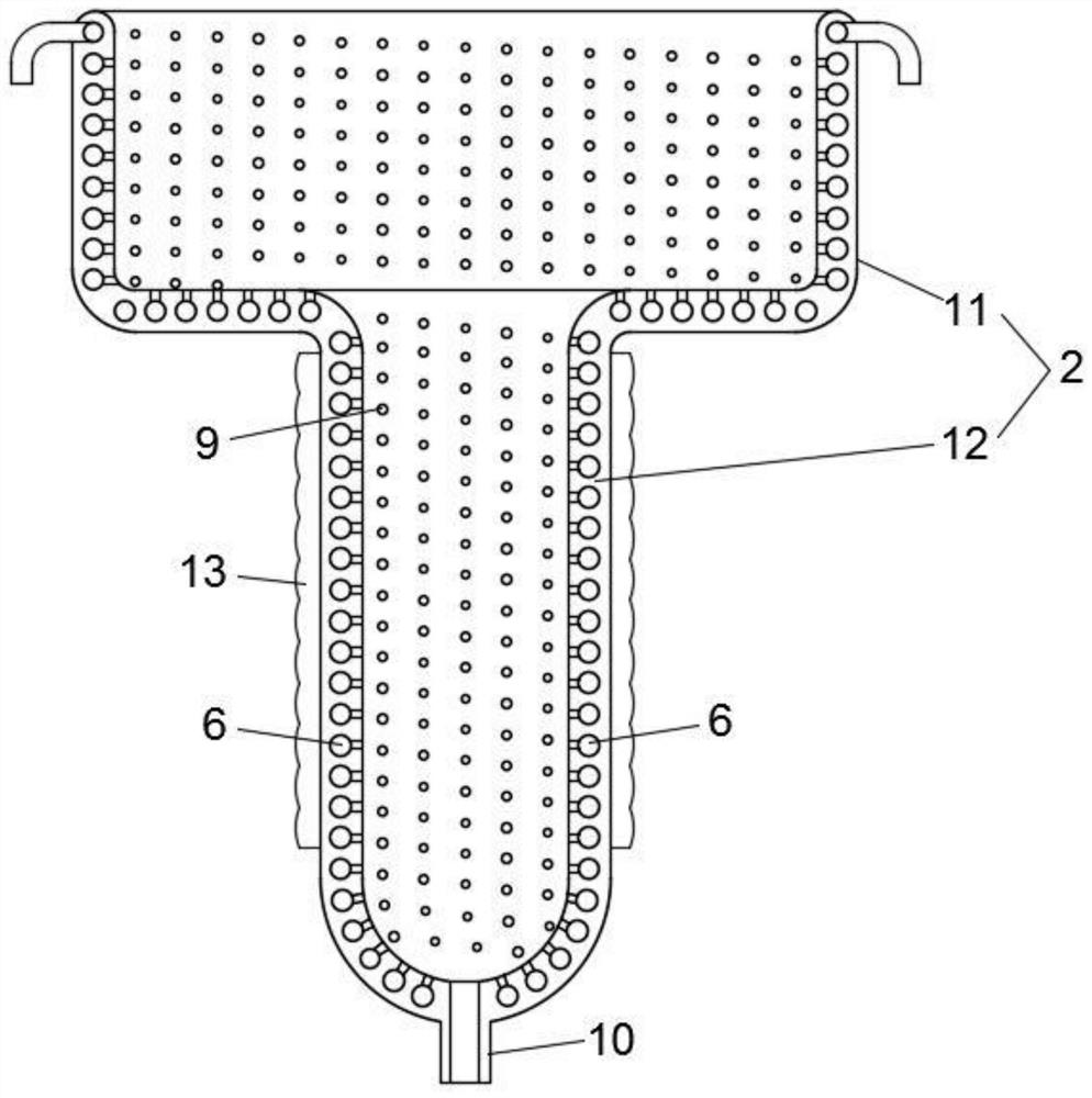 Genital external auxiliary examination device