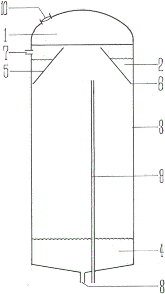 Controllable equilibrium flow film resistance-reducing negative-pressure defoaming device