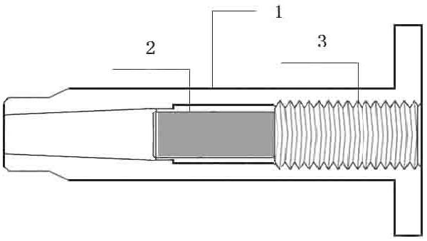 Pure titanium implosion expansion electrodes for concrete electroosmosis waterproofing and using method