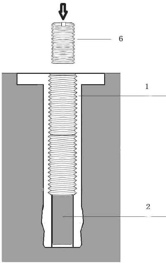 Pure titanium implosion expansion electrodes for concrete electroosmosis waterproofing and using method