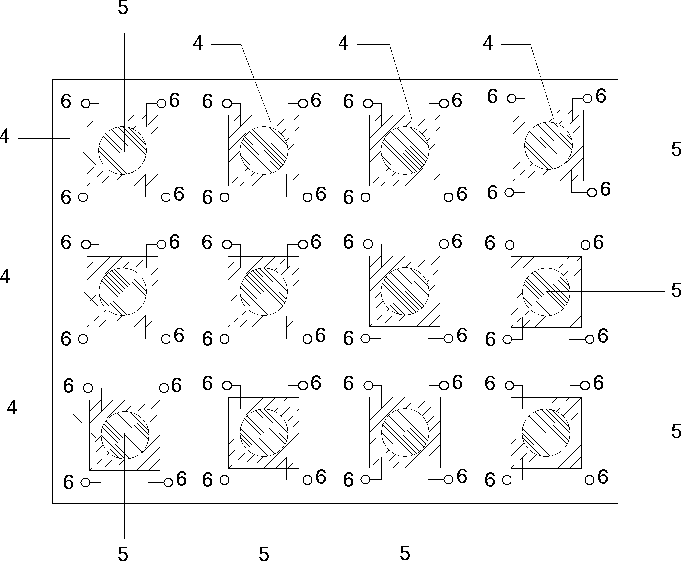 Dense array concentrating solar energy photovoltaic device