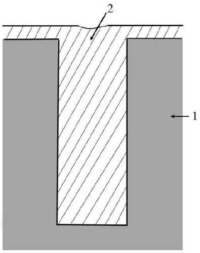 Method for filling organic polymers in conductive or semiconducting micropores