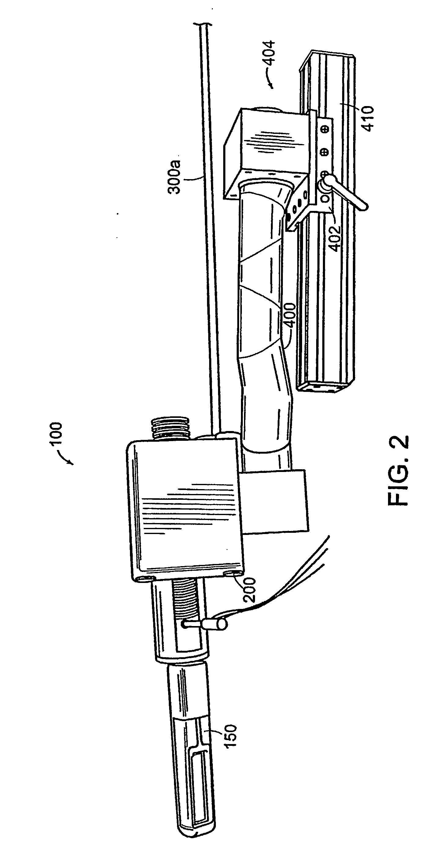 Apparatus for insertion of a medical device during a medical imaging process