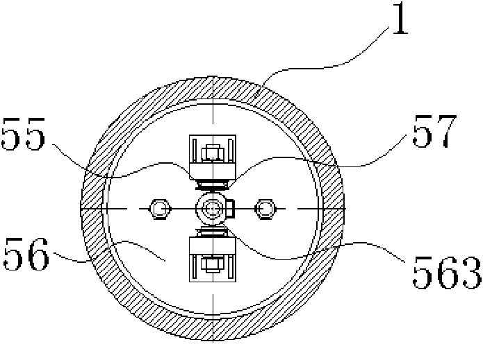 Electric lifting stator inner cavity cyclometer