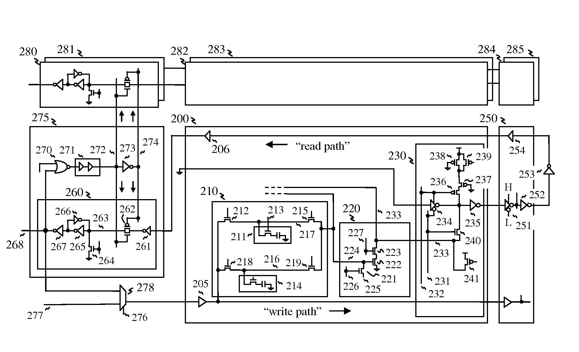 DRAM including segment read circuit