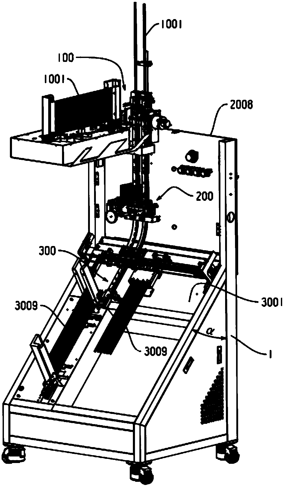 Automatic IC testing and sorting device