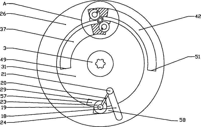 Valve actuating mechanism for internal-combustion engine capable of automatic phase conversion