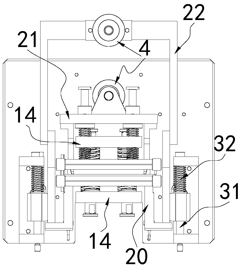 Edge shoving mechanism for forming paper box, paper box forming machine and paper box forming process