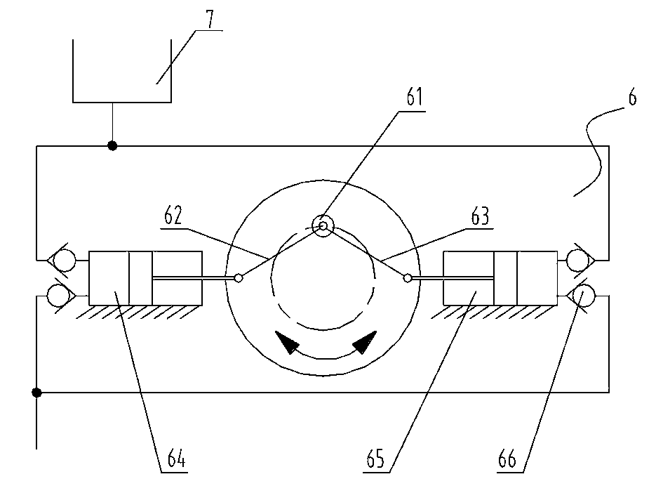 Automatic hydraulic pipe arrangement device