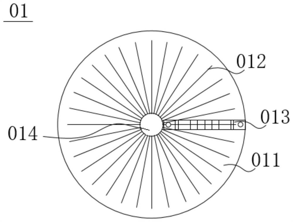 Method, device and equipment for calibrating coded disc in Onepass printing system and medium