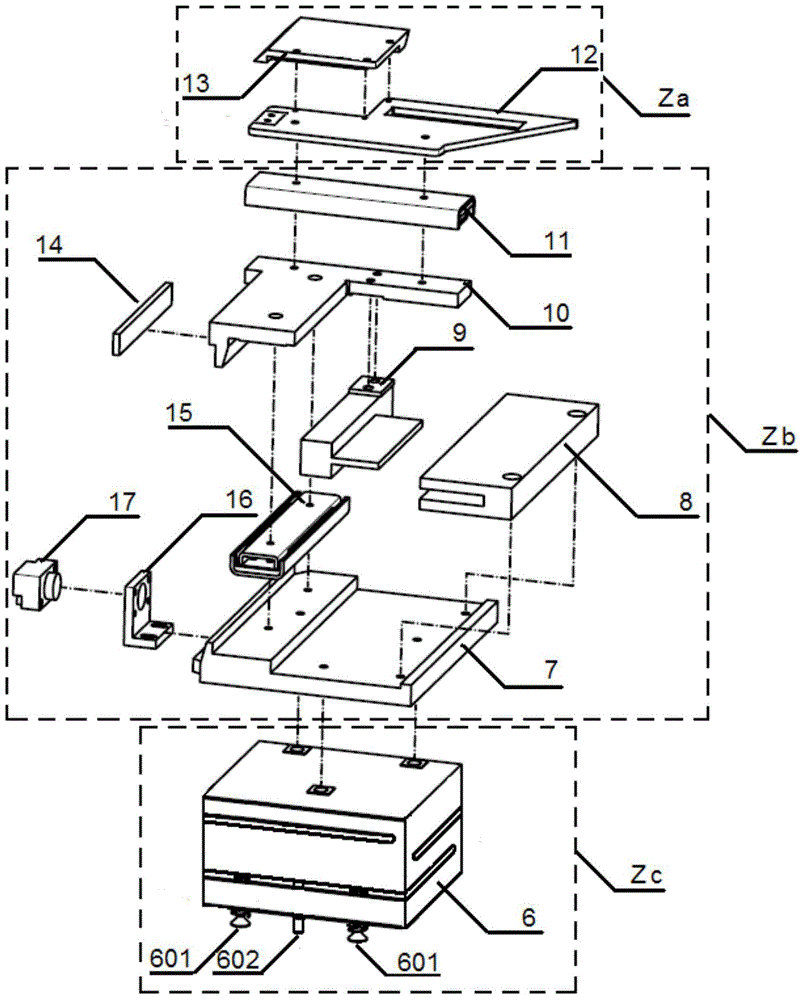 Scanning slit device used in stepping scan lithography machine