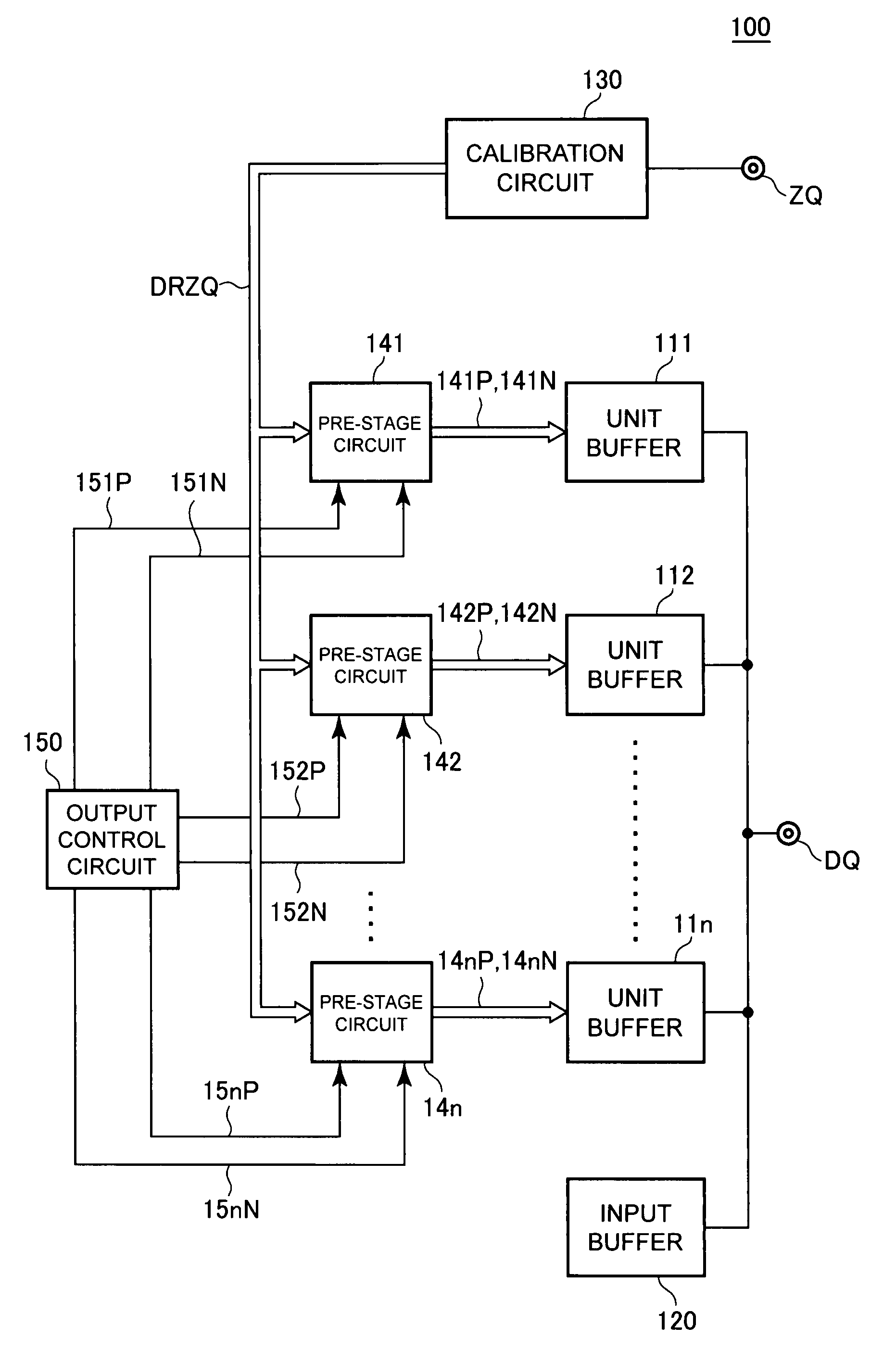 Output circuit of semiconductor device