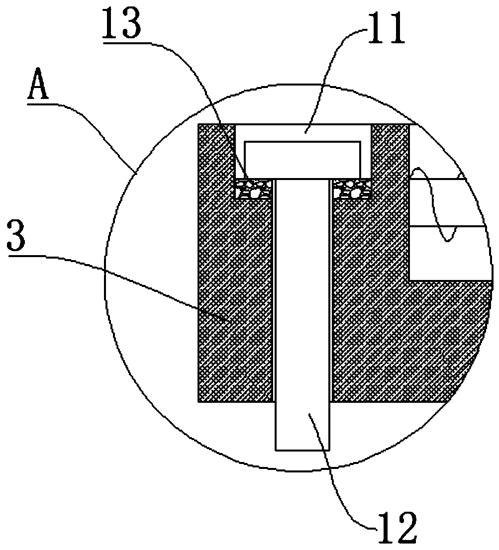 Variable-frequency motor with damping effect