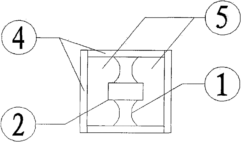 Restricted buckling restrained brace with parallel energy-dissipation mild steel plate and manufacturing method thereof