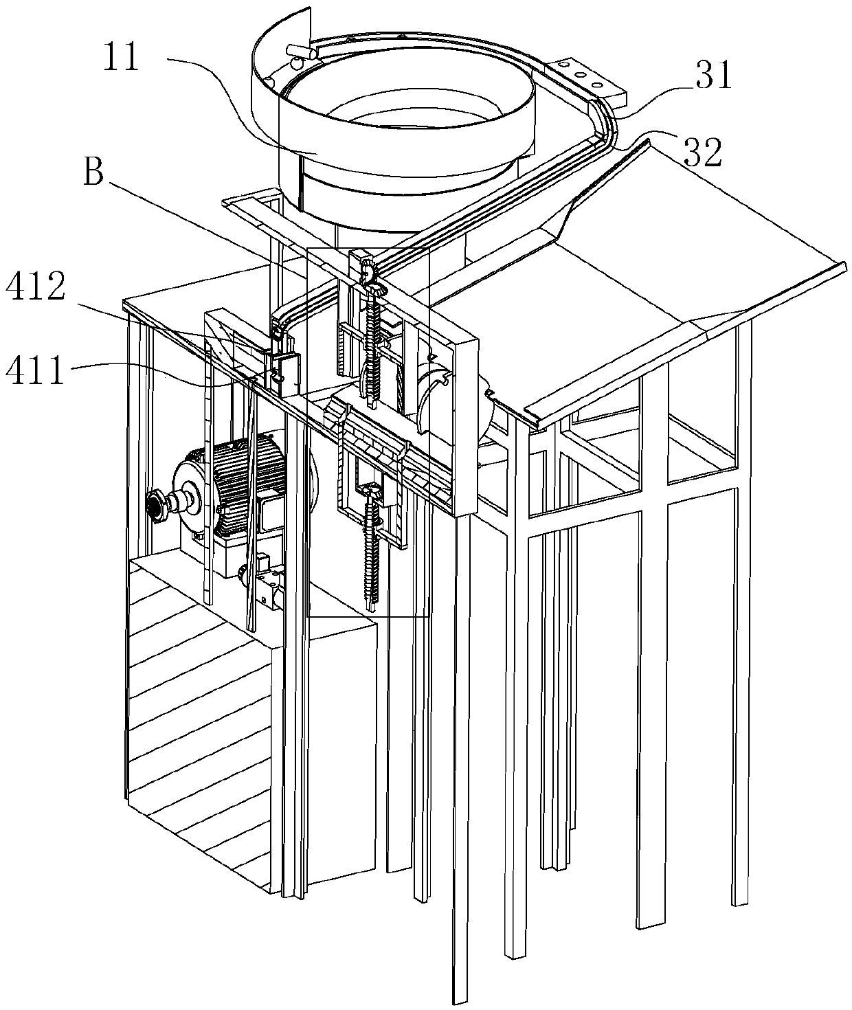 Moving rod and moving ball assembling device and use method thereof