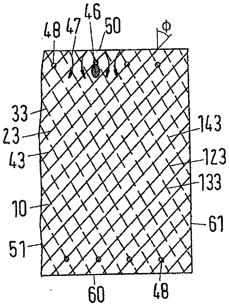Mass transfer apparatus having a structured packing