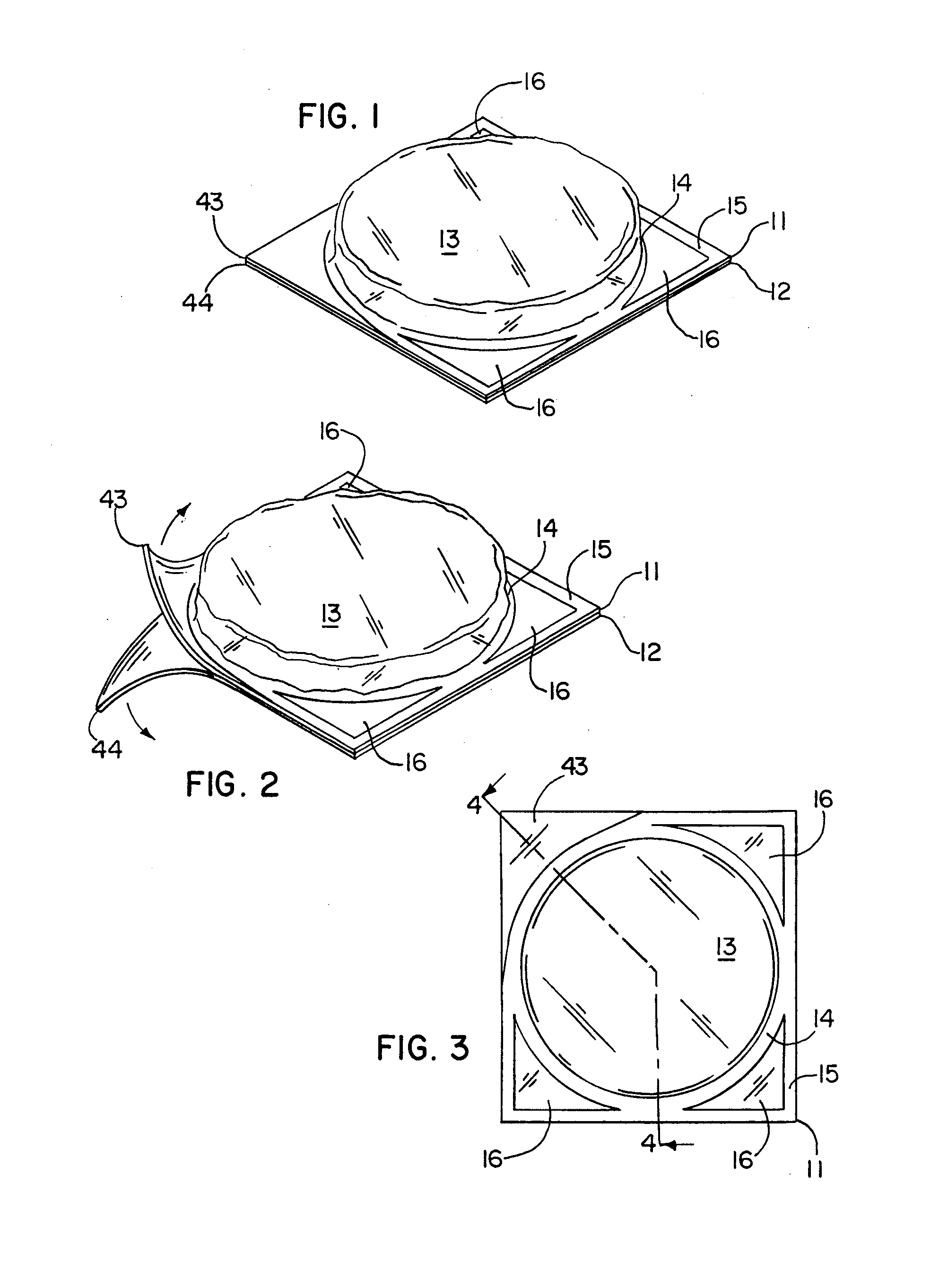 Double sealed pizza package and method of making
