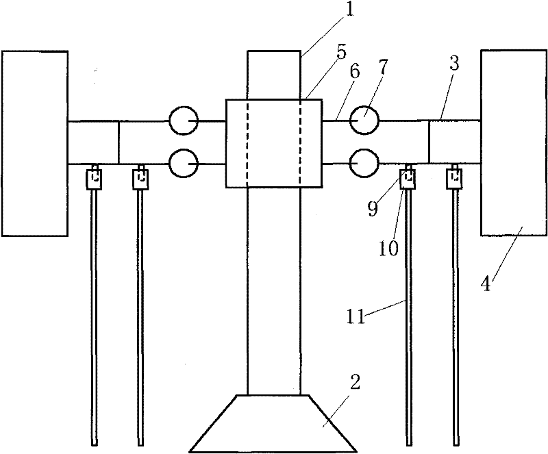 Vertical shaft blower or wind driven generator