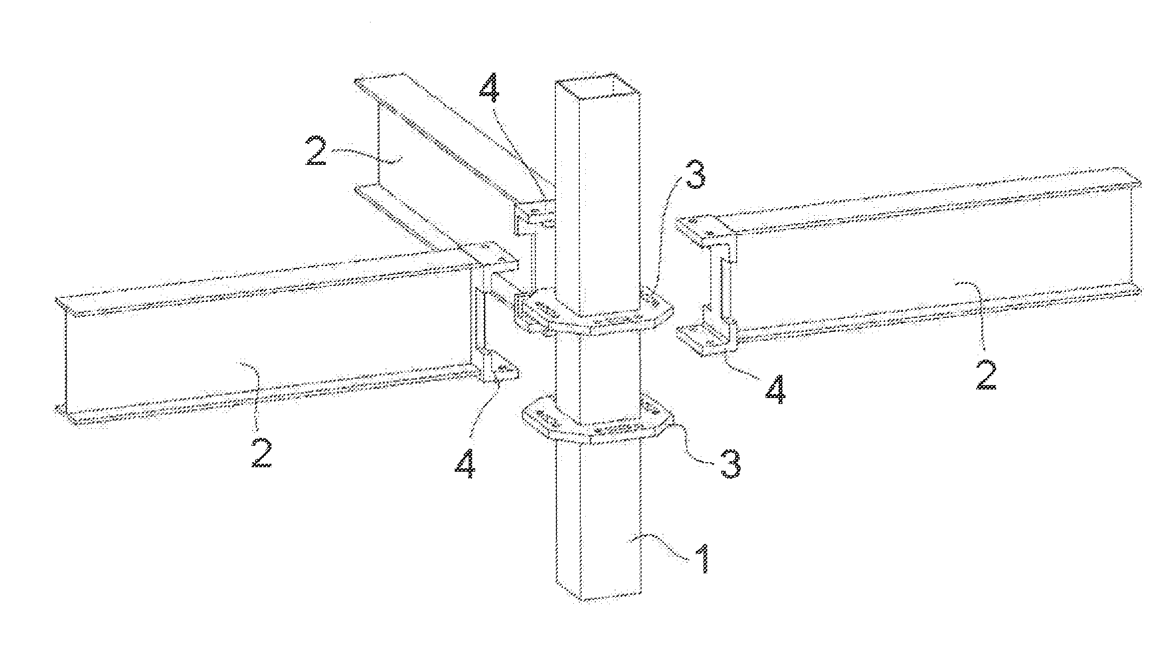 Connection Point For Metal Structure