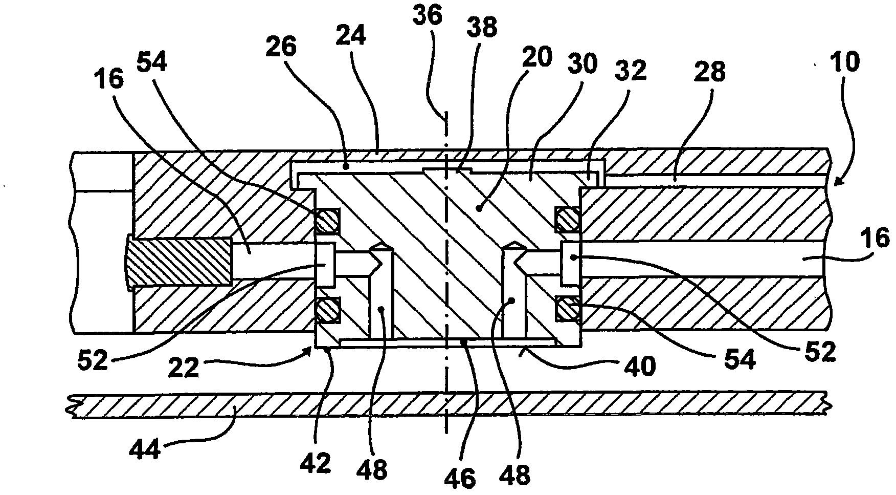 Gripper for retaining flat components such as a silicon-based wafer in a nearly contactless way