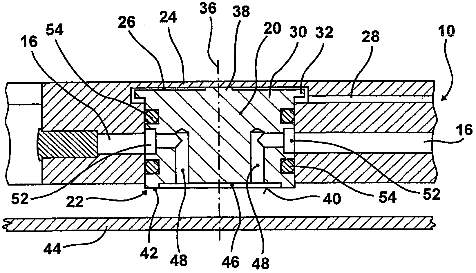 Gripper for retaining flat components such as a silicon-based wafer in a nearly contactless way