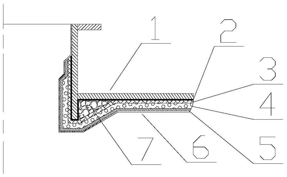 Lining double-layer oil tank structure and transformation method of single-layer oil tank