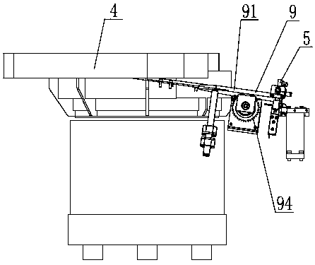 Ratchet feeding mechanism of cable tie tool