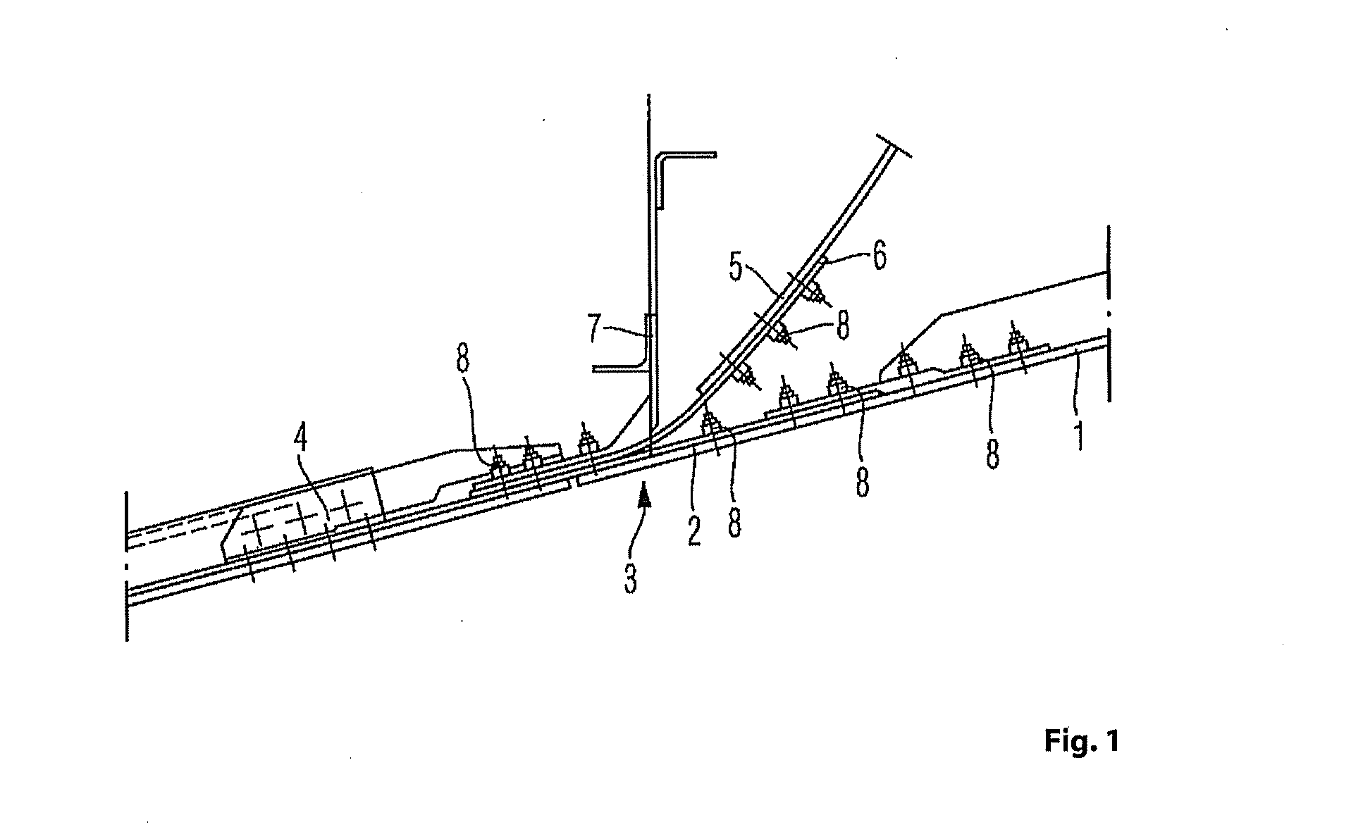 Method for installing a dome-shaped pressure bulkhead in a rear section of an aircraft, and device for carrying out the method