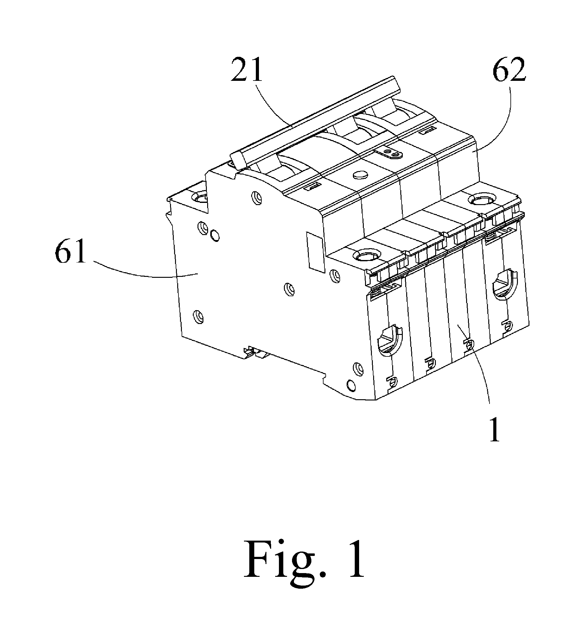 Miniature breaker having short circuit self-locking function and miniature breaker having position state detecting function