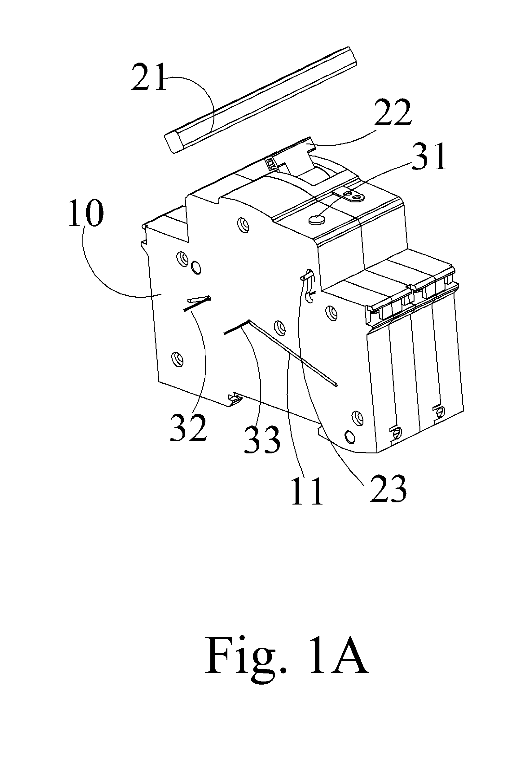 Miniature breaker having short circuit self-locking function and miniature breaker having position state detecting function