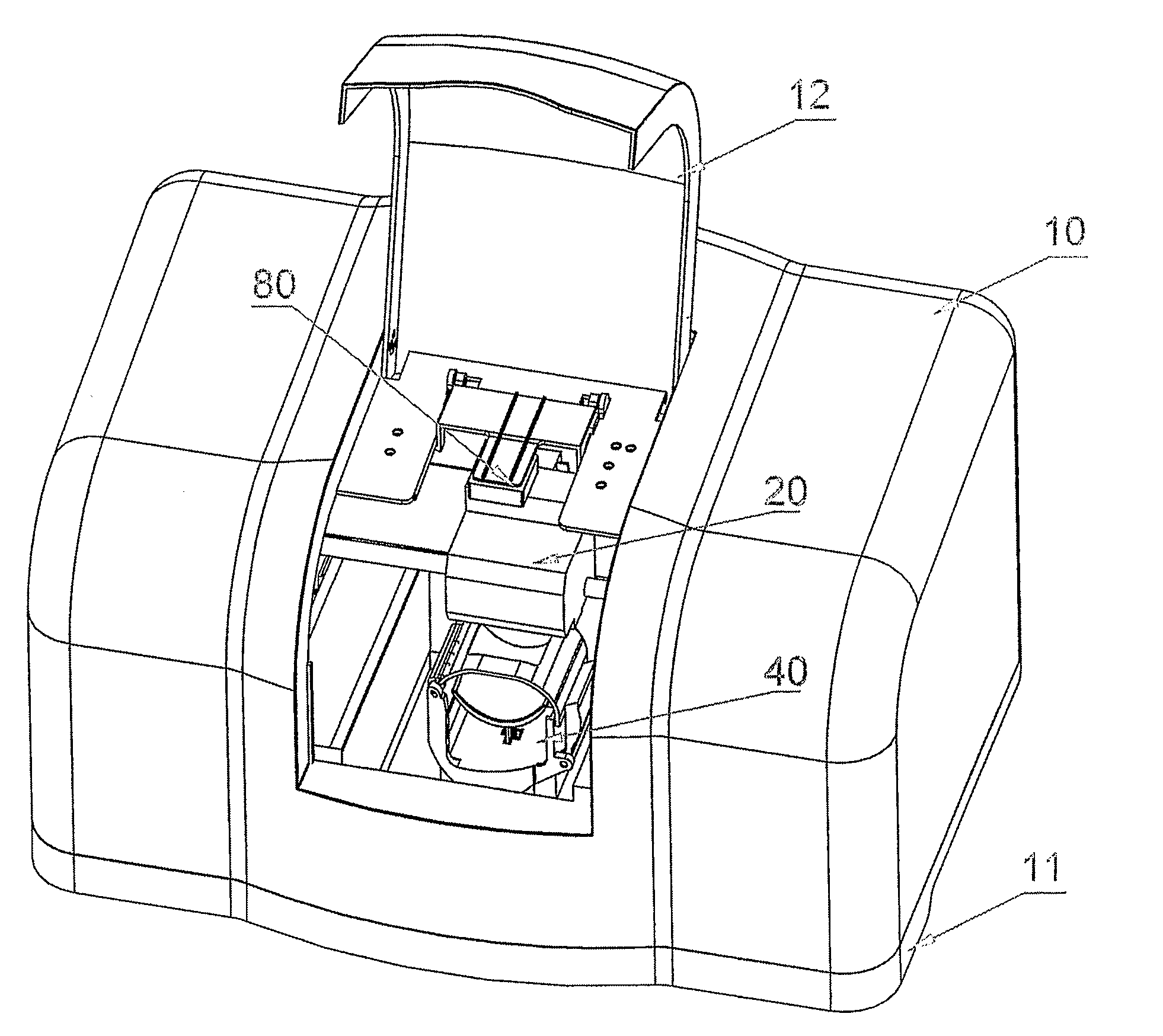 Apparatus for Printing on the Plant Surface and the Artificial Plant Surface