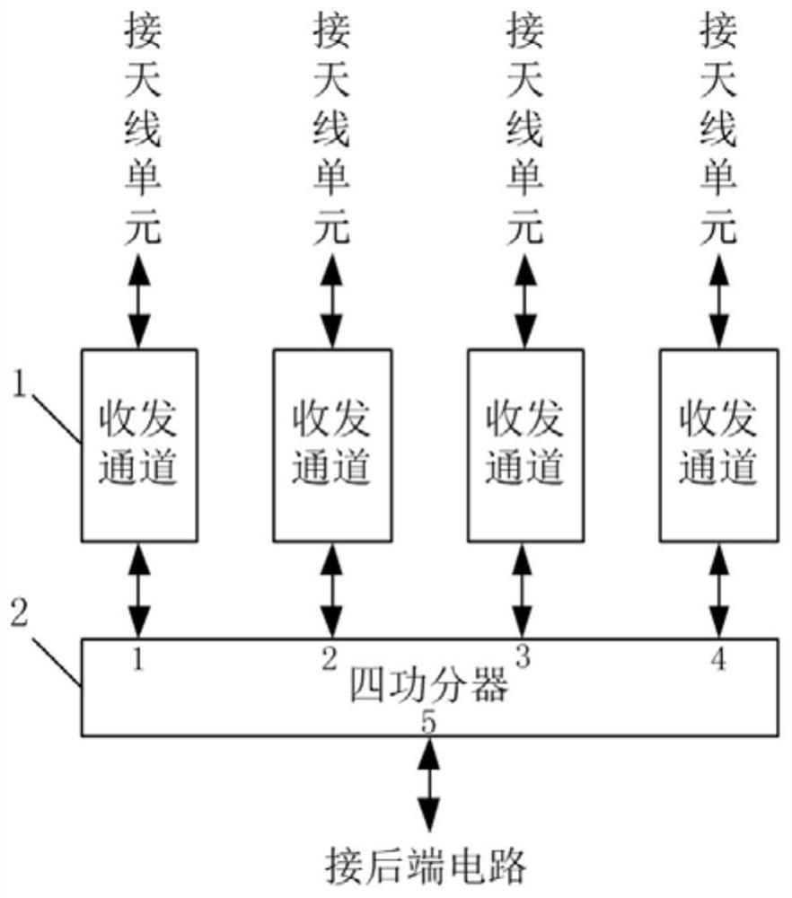 Detection and communication integrated T/R assembly