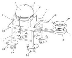 A device for taking water from seawater using solar energy