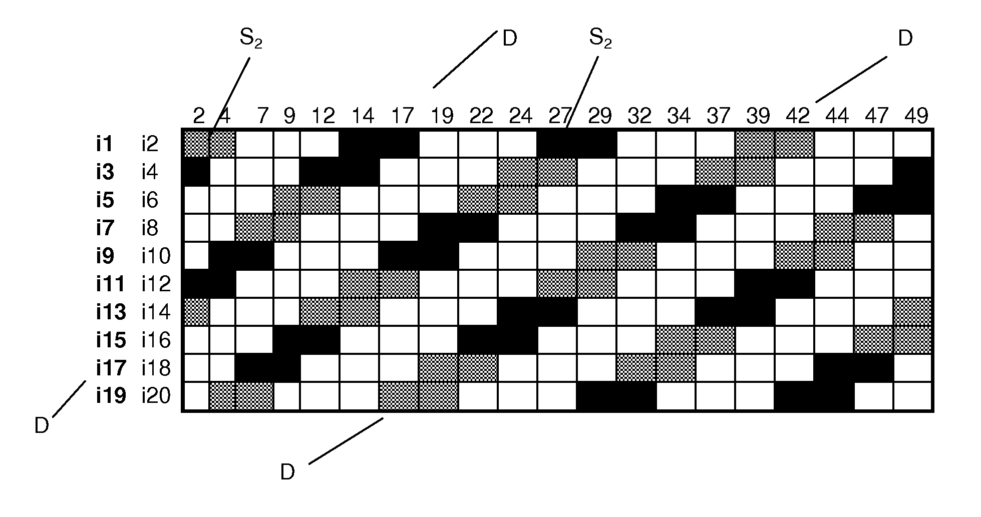 Fabric belt for a machine for producing web material, in particular paper or cardboard
