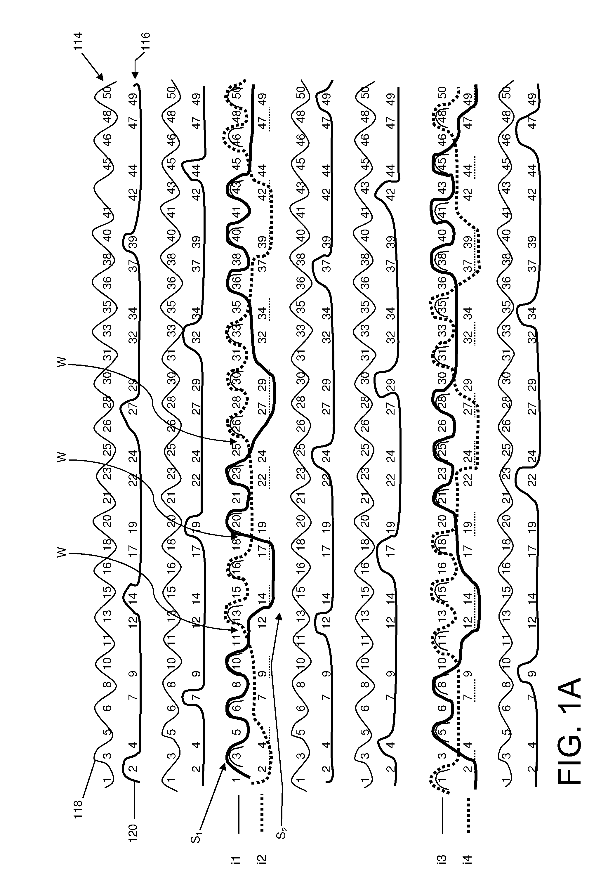 Fabric belt for a machine for producing web material, in particular paper or cardboard