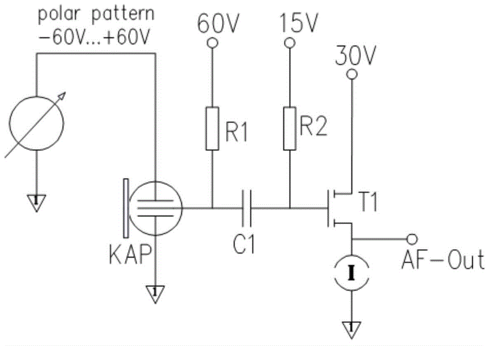 Condenser microphone and its impedance converter