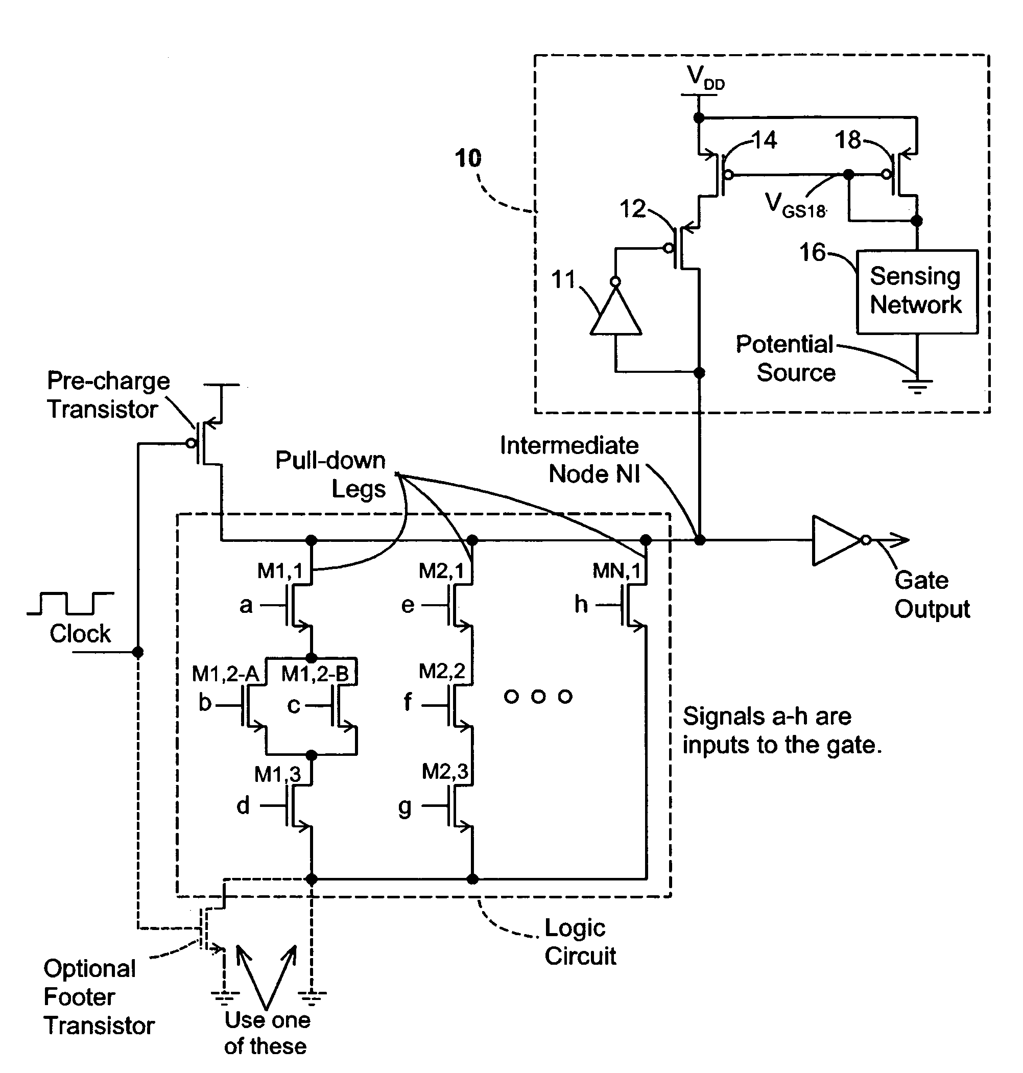 Keeper circuits having dynamic leakage compensation