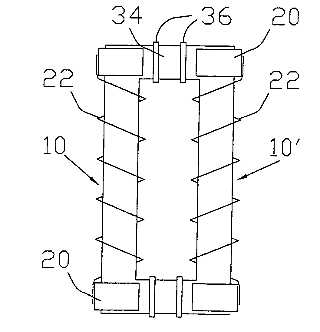 Coil arrangement and method for its manufacture