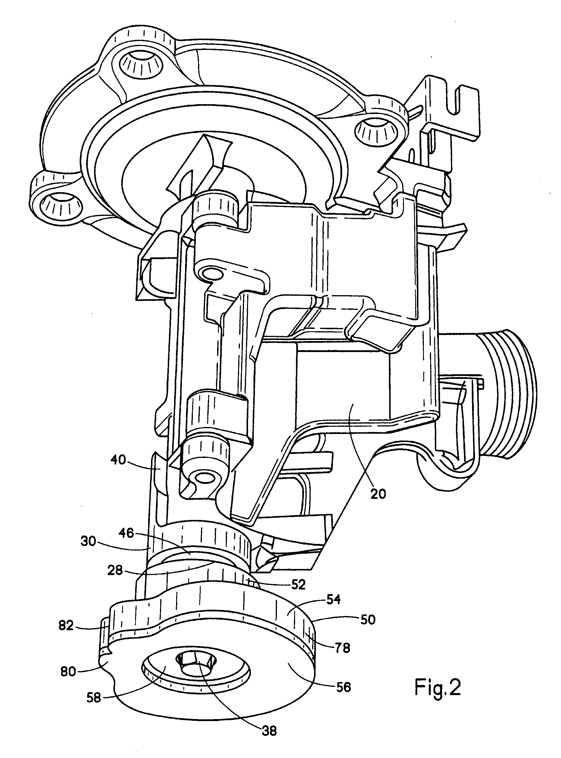 Depth of drive control with load transfer for fastener driver