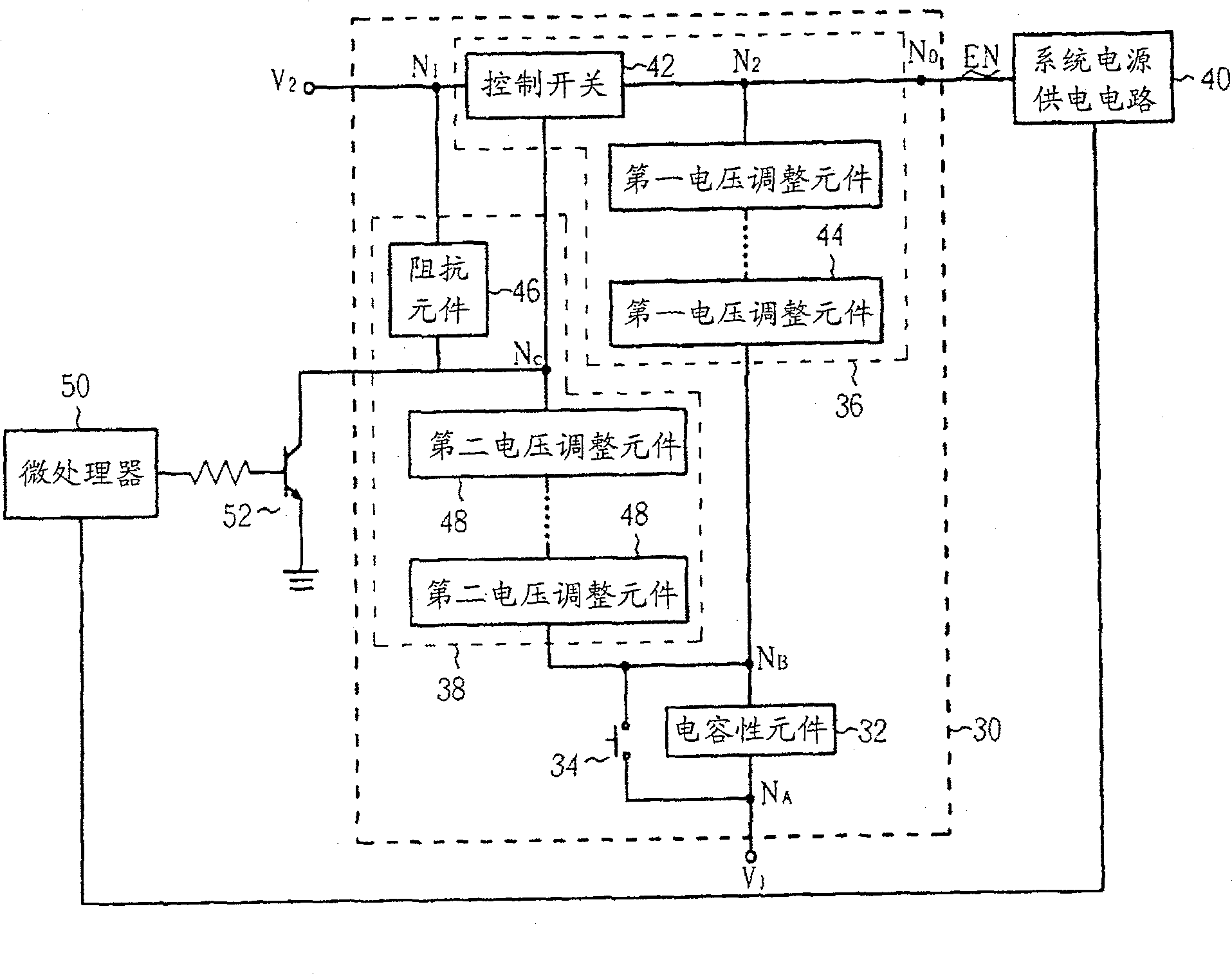 System restarting circuit and its system restarting method