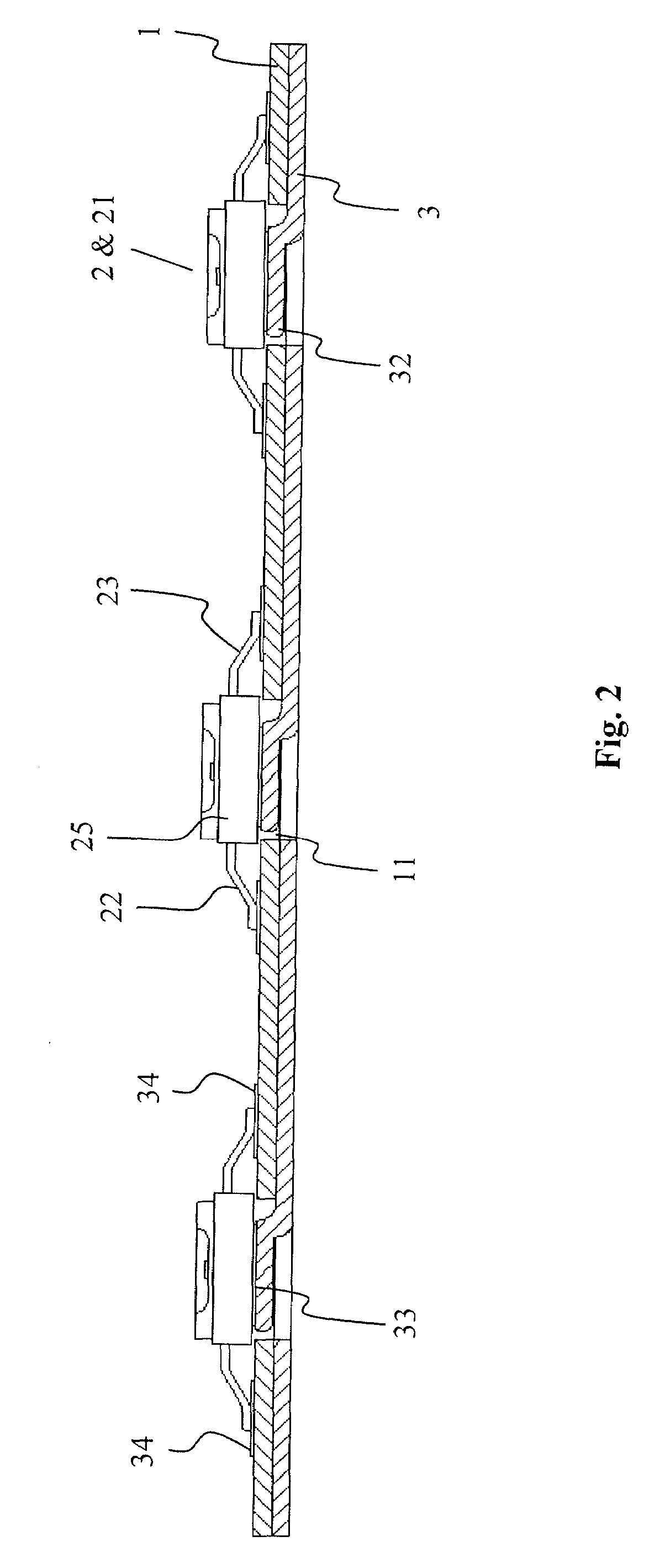 Light source device assembly